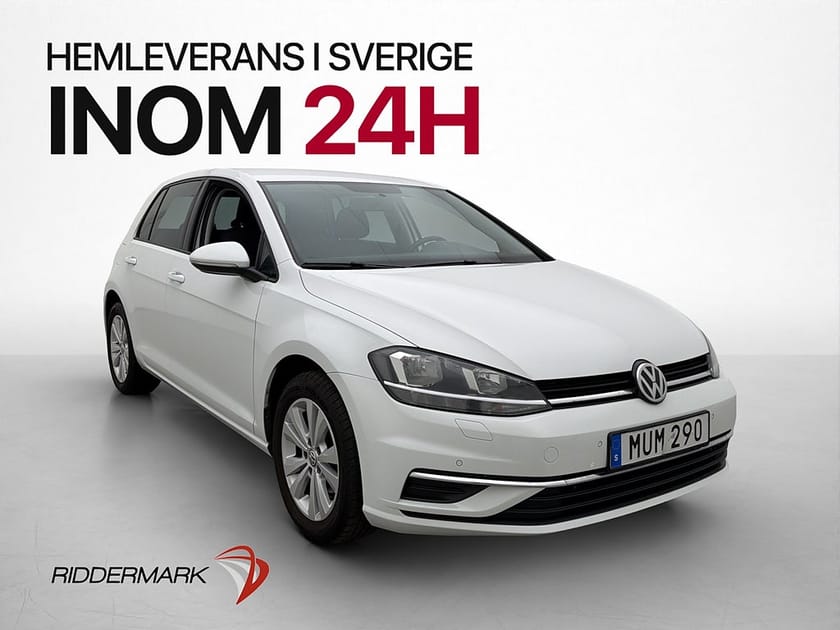 Bild 1 av Volkswagen Golf 1.0 TSI 110hk CarPlay Sensorer Två-Brukare