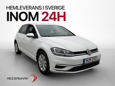 Volkswagen Golf 1.0 TSI 110hk CarPlay Sensorer Två-Brukare