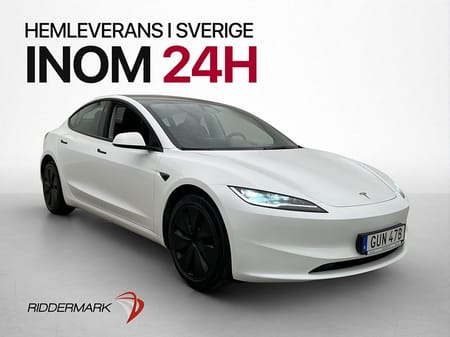 Tesla Model 3 Standard Range Autopilot Skärm Bak MOMS SvSåld