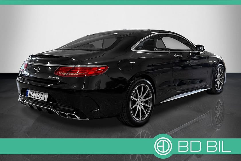 Bild 4 av Mercedes-Benz S 63 AMG 4MATIC Coupé 4M 585HK PANO SV-SÅLD SE SPEC