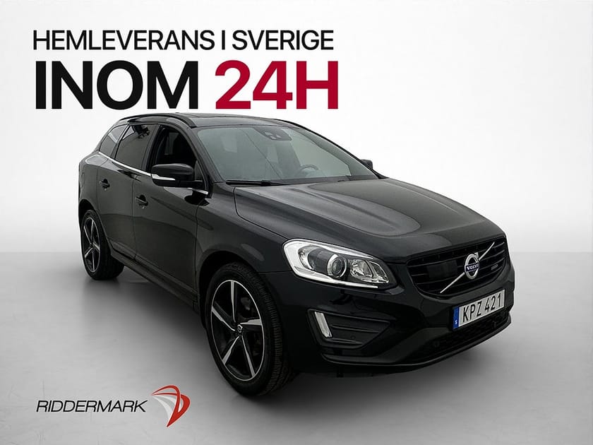 Bild 3 av Volvo XC60 D5 AWD R-Design Black BE Pro Pano H/K Kamera Drag