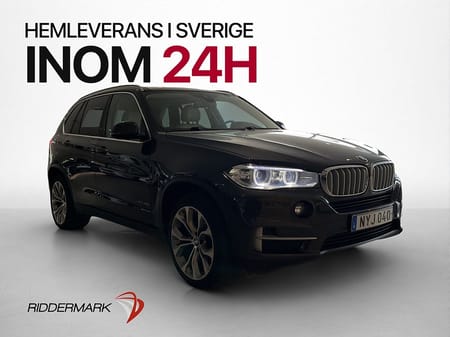 BMW X5 xDrive40e 313hk Pano H/K Kamera Skinn Navi Drag
