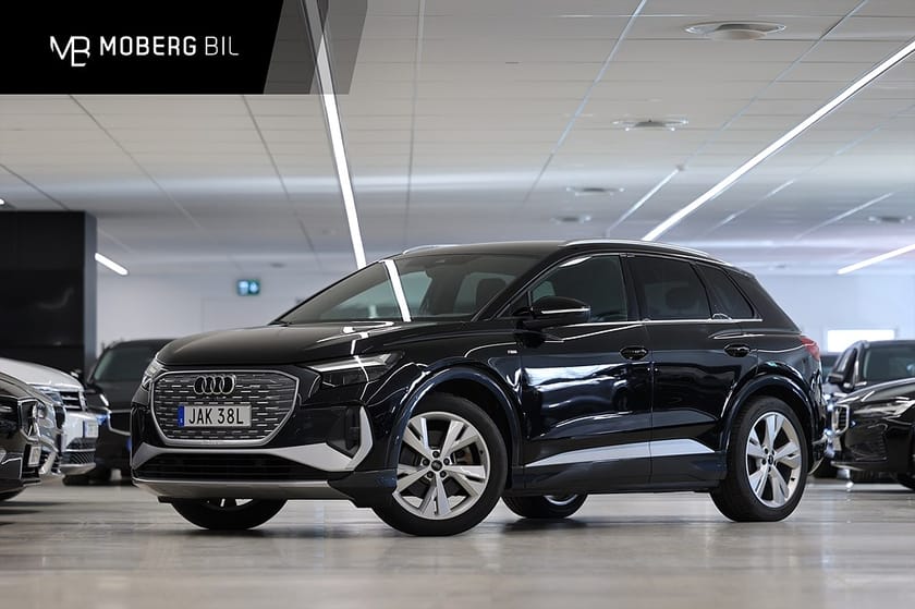 Bild 1 av Audi Q4 40 e-tron 204hk S-Line Keyless Navi B-kamera Drag