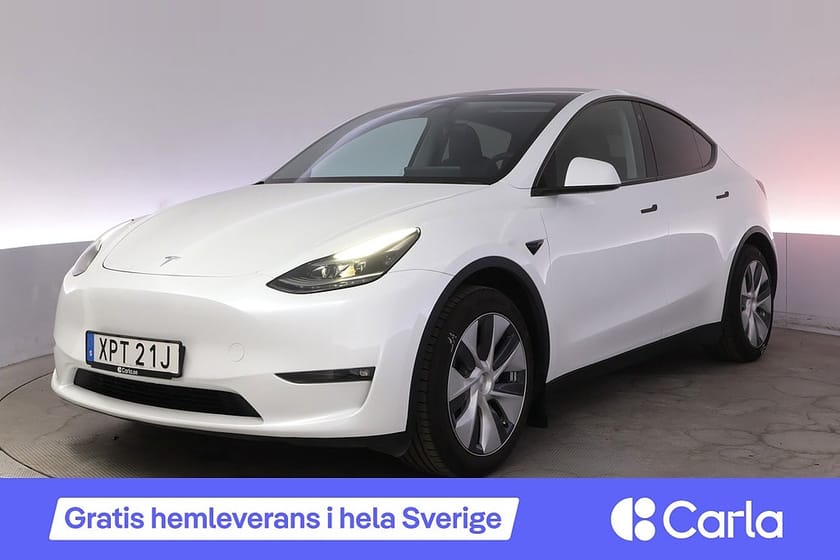 Bild 1 av Tesla Model Y Long Range AWD Autopilot Panorama Drag V-hjul