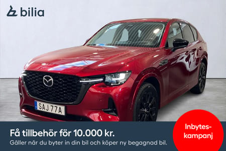 Mazda CX-60 PHEV PHEV, BLIS, Apple Carplay, Android Auto, Parkeringssensor bak/fram, Inbyteskampanj!