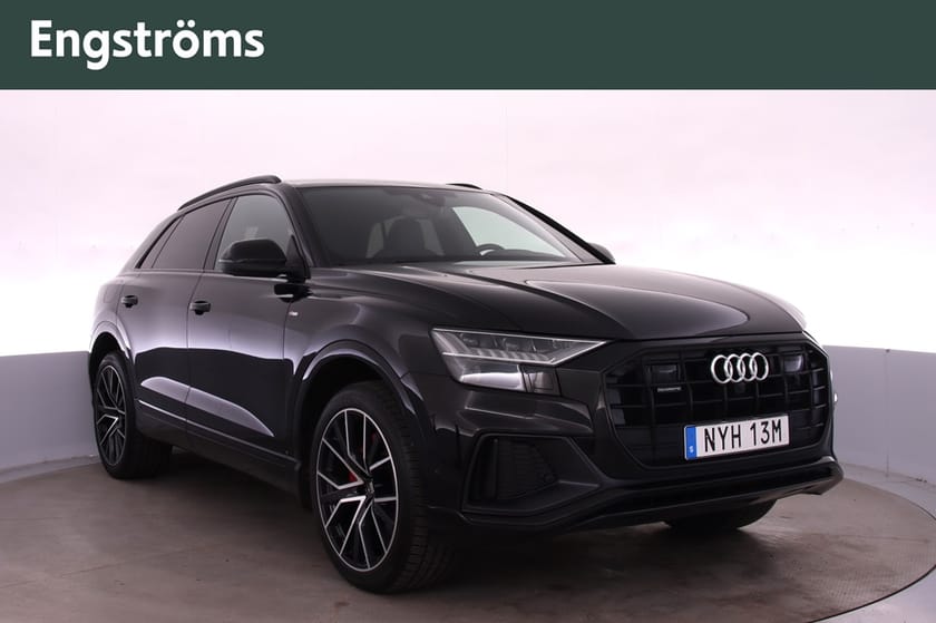 Bild 1 av Audi Q8 50 TDI quattro 286 HK S Line Aut Värmare Drag