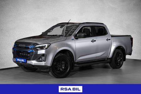 Isuzu D-Max EV Crew Cab 4x4, 5-seter Personbil, hengerfeste.