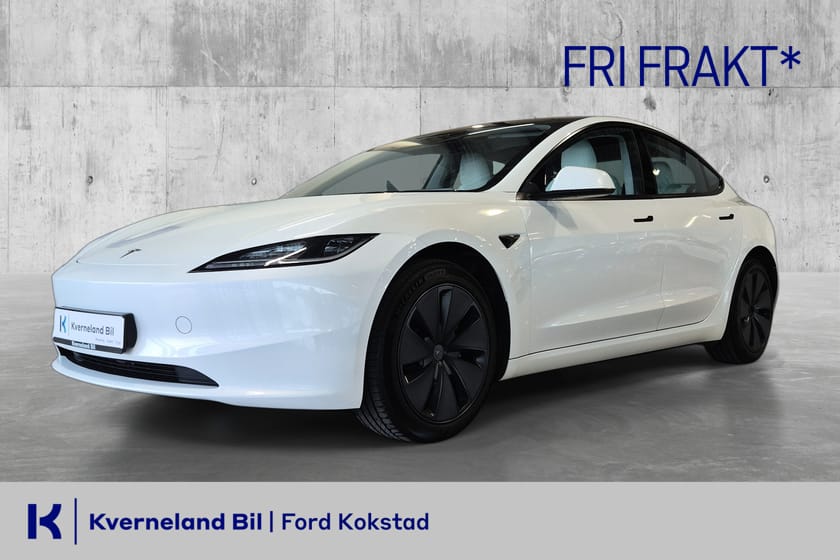 Bilde 1 av Tesla Model 3 Highland RWD/283hk/panorama/autopilot/Krok