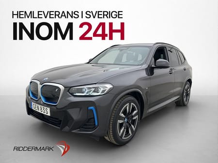 BMW iX3 286hk M-Sport Pano Skinn Kamera Drag CarPlay MOMS