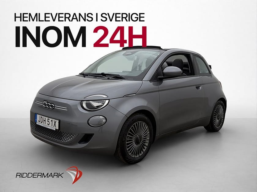 Bild 3 av Fiat 500Ce CE 42 kWh Carbriolet Navigation Farthållare