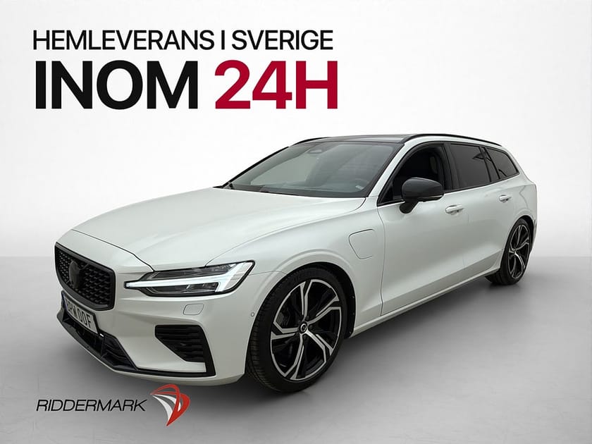 Bild 1 av Volvo V60 Recharge T6 AWD Ultimate Dark B&W Pano HUD 360°