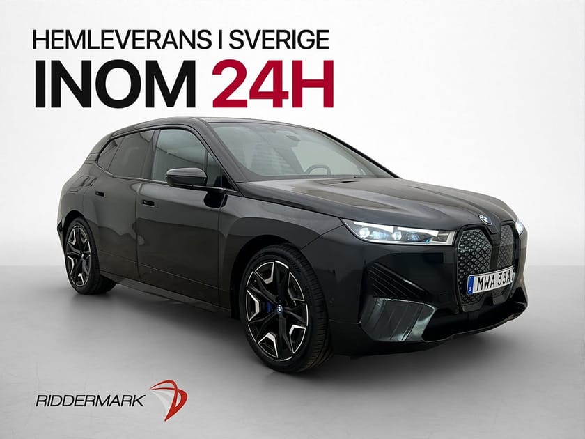 Bild 1 av BMW iX xDrive40 326hk Sport-Package MOMS HuD H/K Pano 360°