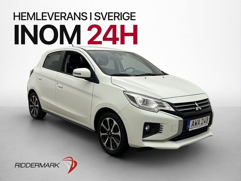 Bild 1 av Mitsubishi Space Star 1.2 MIVEC Kamera Halvskinn Två-Brukare