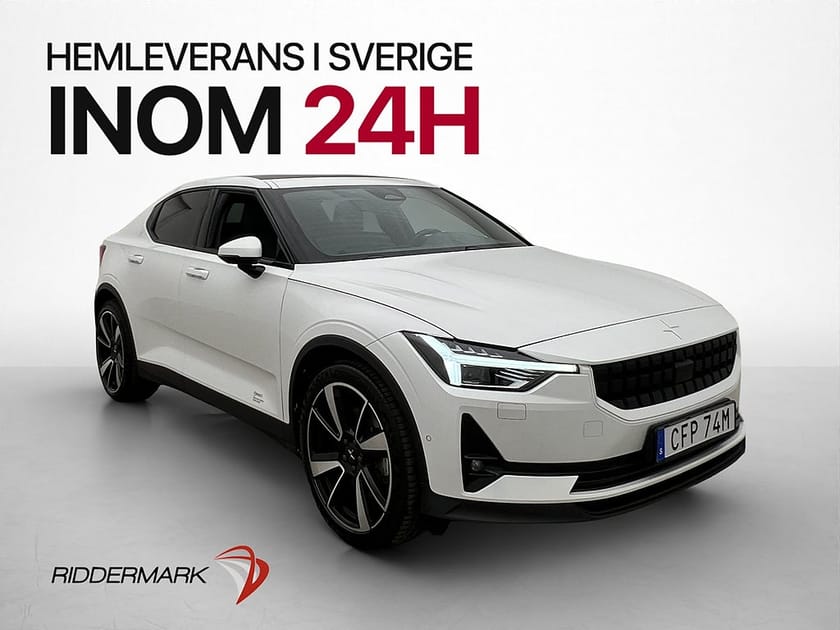 Bild 4 av Polestar 2 Long Range Dual Motor Plus Pano H/K 360° Drag