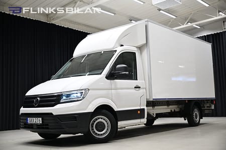 Volkswagen Crafter Chassi 177HK Automat|Volymskåp|Bakgavellyft|LED|EnÄgare|Moms