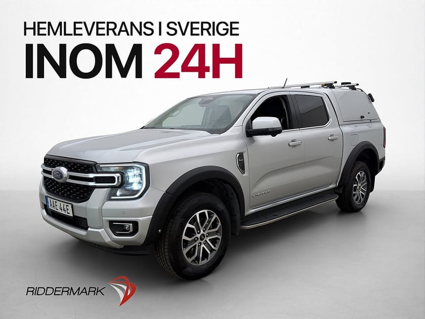 Bild 3 av Ford Ranger Dubbelhytt Limited e-4WD Värm Drag CARPLAY Kåpa 360° Moms