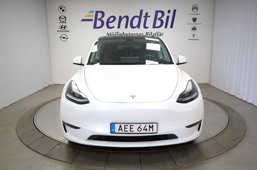 Bild 2 av Tesla Model Y Long Range AWD 1 ägare / Leasebar / Dragkrok