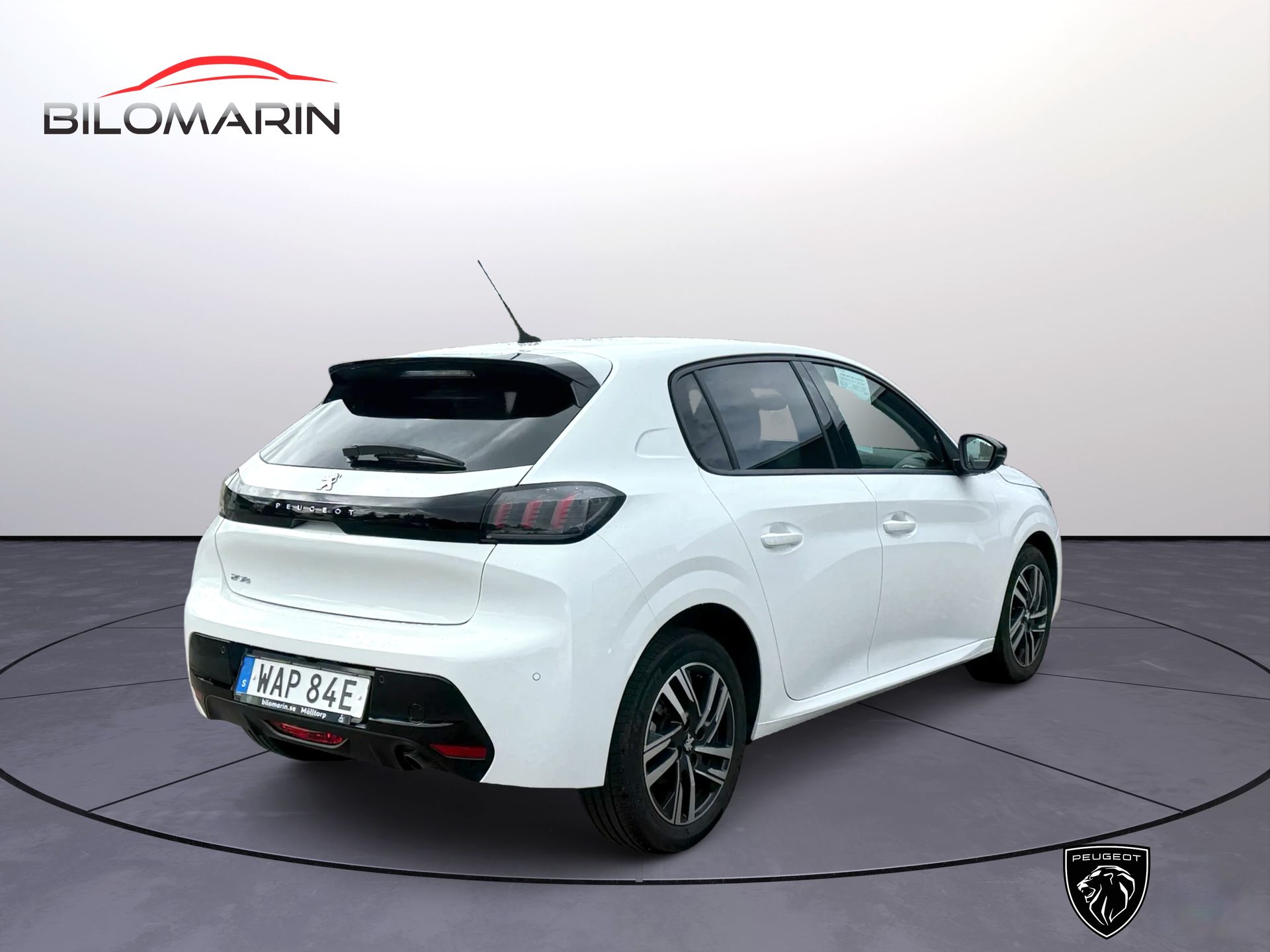 Peugeot 208 PureTech 100hk ALLURE PACK 2023, bild 7/10