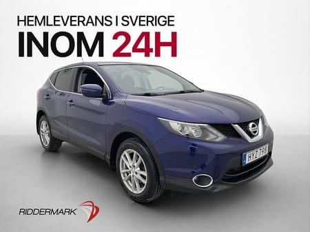 Nissan Qashqai 115hk Acenta Kamera Farthållare P-sensorer