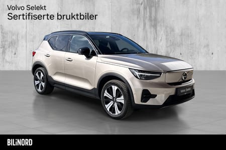 Volvo XC40 Recharge Twin motor 360kam/Soltak/Hengerfeste++
