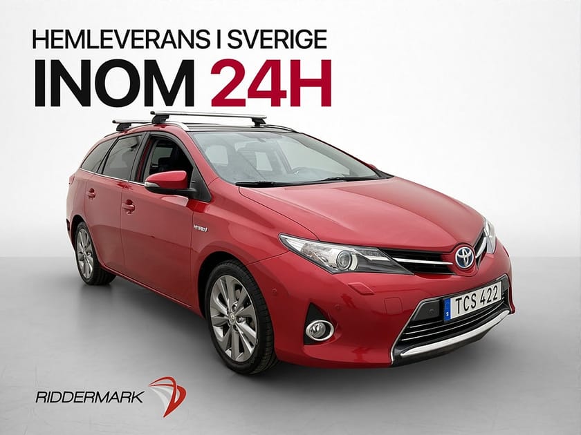Bild 1 av Toyota Auris Touring Sports Hybrid Executive Pano Kamera Navi Halvskinn