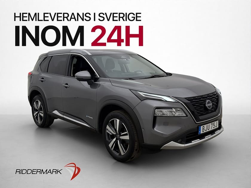 Bild 1 av Nissan X-Trail e-4ORCE 214hk AWD 360° Skinn HUD CarPlay MOMS