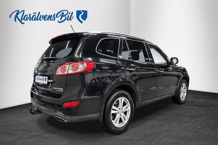 Bild 5 av Hyundai Santa Fe 2.2 CRDi 4WD Shiftronic 7-Sits (197hk) Navi Drag Skinn