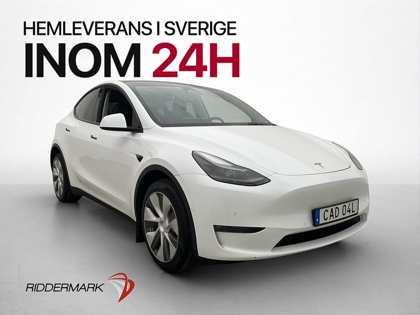 Bild 1 av Tesla Model Y Long Range AWD Svensksåld MOMS Drag