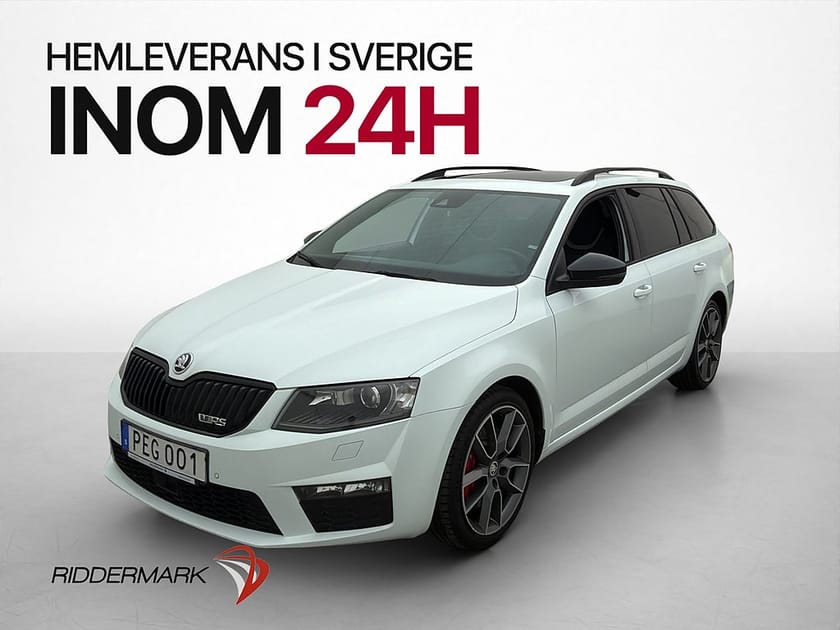 Bild 3 av Škoda Octavia Kombi RS Skoda 2.0 TSI 220hk Pano Canton P-Värm Skinn Drag