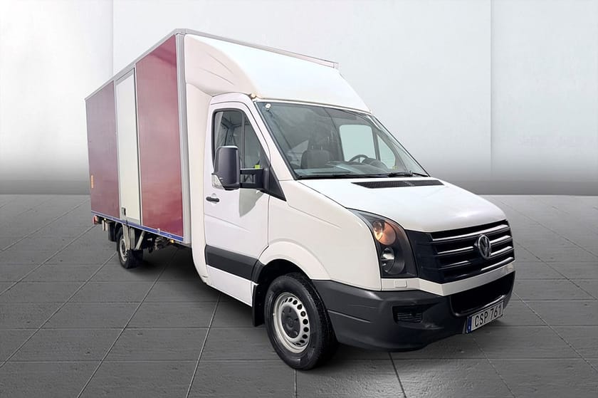 Bild 4 av Volkswagen Crafter Chassi 35 2.0 TDI 3-sits BG-Lyft Volymskåp Värmare
