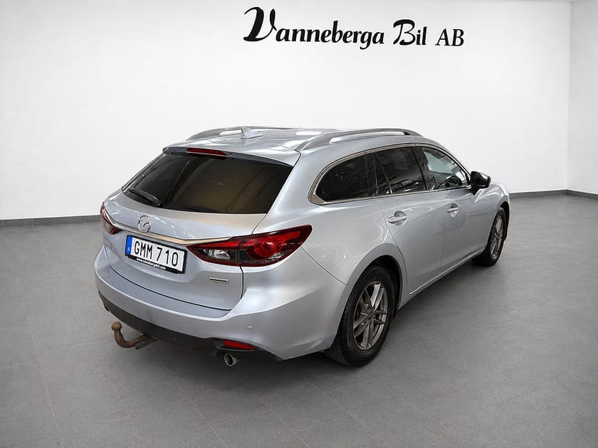 Bild 4 av Mazda 6 Wagon 2.2 SKYACTIV-D AWD Drag/Skinn/Backkamera/Euro