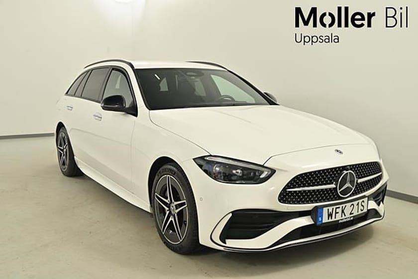 Bild 1 av Mercedes-Benz C 300 T de 4MATIC 4M, 313hk AMG line premium night, Drag