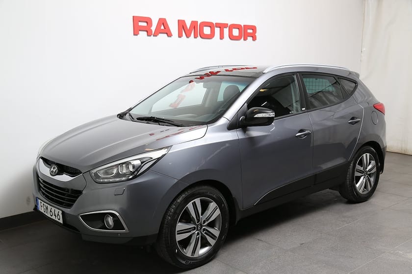 Bild 1 av Hyundai ix35 2,0 CRDi GO! Edition 4WD Aut Skinn Panorama Motorv Drag