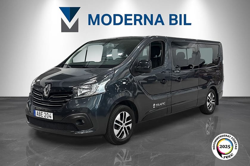 Bild 1 av Renault Trafic Kombi VIP 1.6 dCi 145hk 7-sits Drag B-kamera 2xDörrar