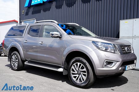 Nissan Navara Dubbelhytt 2.3 dCi 4WD GPS, 360°, Taklucka, MOMS 190hk