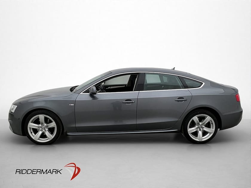 Bild 5 av Audi A5 Sportback TDI Q 190hk S-Line D-Värm Läder P-Sensorer