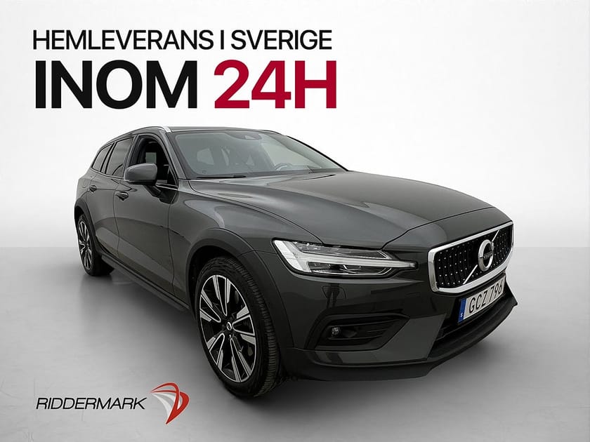 Bild 1 av Volvo V60 Cross Country B4 AWD VOC Värm Kamera Skinn Elstol