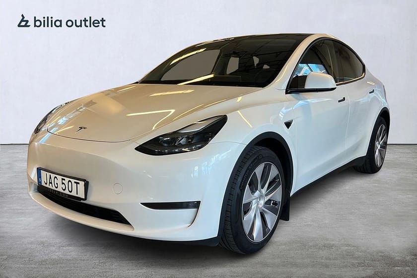 Bild 1 av Tesla Model Y Long Range AWD 514 Hk Panorama Autopilot Moms