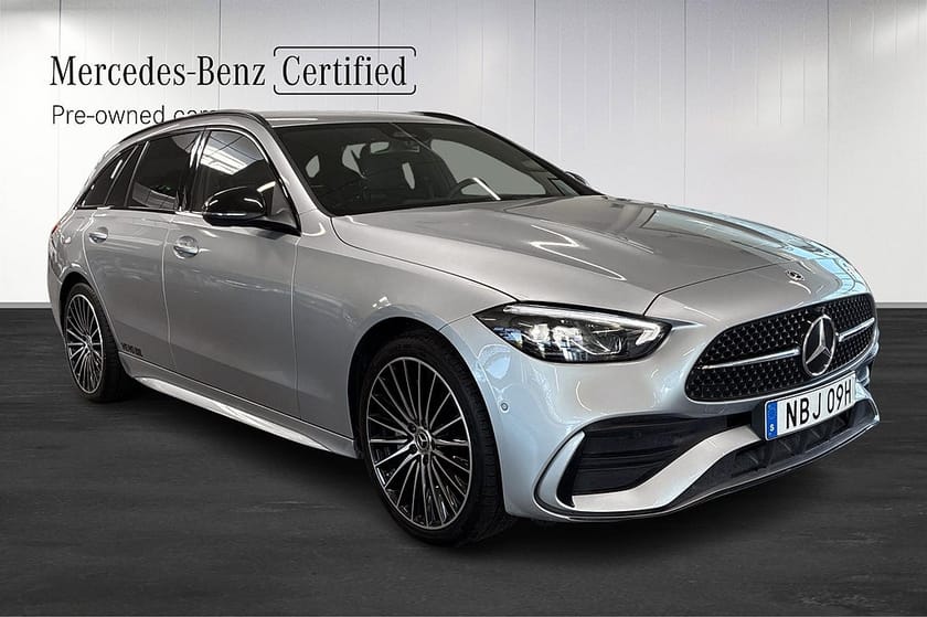 Bild 2 av Mercedes-Benz C 300 T de 4MATIC AMG Drag Burmester Minnesstolar Rattvärme