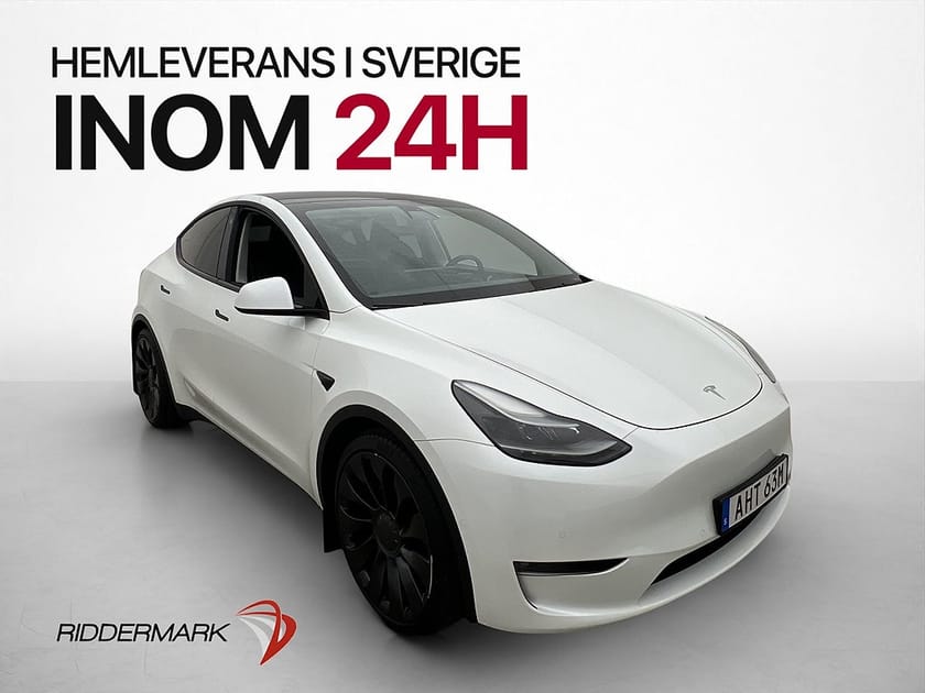 Bild 1 av Tesla Model Y Performance Sensorer HW3 Kamera AP Värmepump