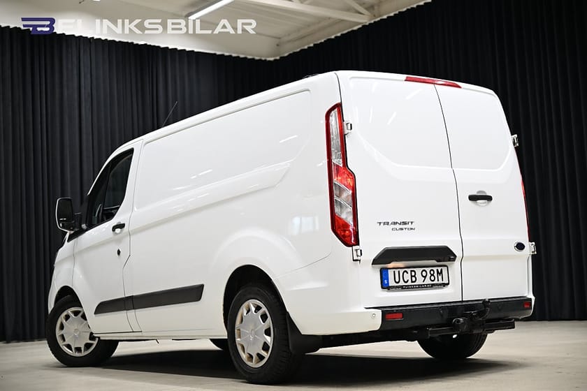 Bild 4 av Ford Transit Custom 300 130HK Automat|Inredd|Dubbelgolv|NyKamrem|Leasbar