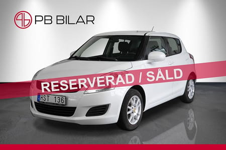 Suzuki Swift 5-dörrar 1.2 DOHC 16V VVT GL