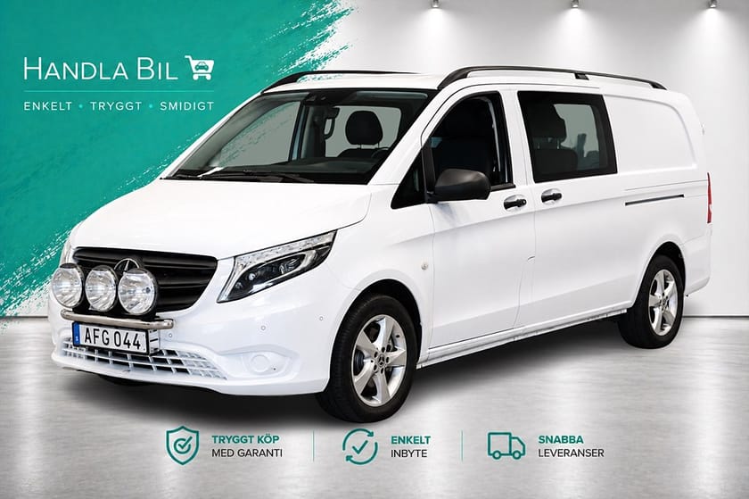 Bild 1 av Mercedes-Benz Vito Mixto 119 CDI 4x4 3.0t 9G-Tronic, 190hk, 2021