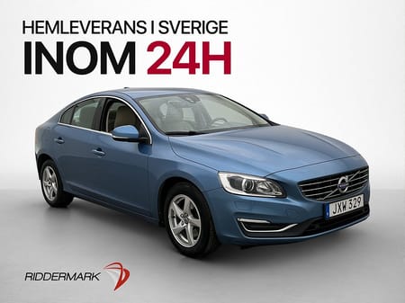 Volvo S60 D4 Momentum Värm P-Sensorer Skinn Bluetooth Drag