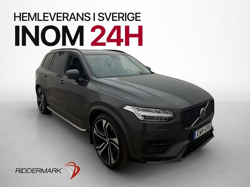 Bild 1 av Volvo XC90 Recharge T8 AWD Ultimate Dark B&W 7-Sits HuD Pano
