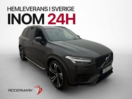 Volvo XC90 Recharge T8 AWD Ultimate Dark B&W 7-Sits HuD Pano