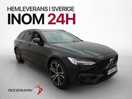 Volvo V90 Recharge T6 350hk Ultimate Dark Pano H/K Drag 360°
