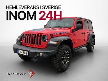 Jeep Wrangler Unlimited 4xe Rubicon Diff Drag Skinn Kamera
