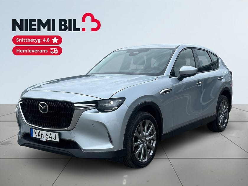 Bild 1 av Mazda CX-60 PHEV 10-årsgarant/MOMS/CarPlay/Adaptiv fart/Kamera/HuD