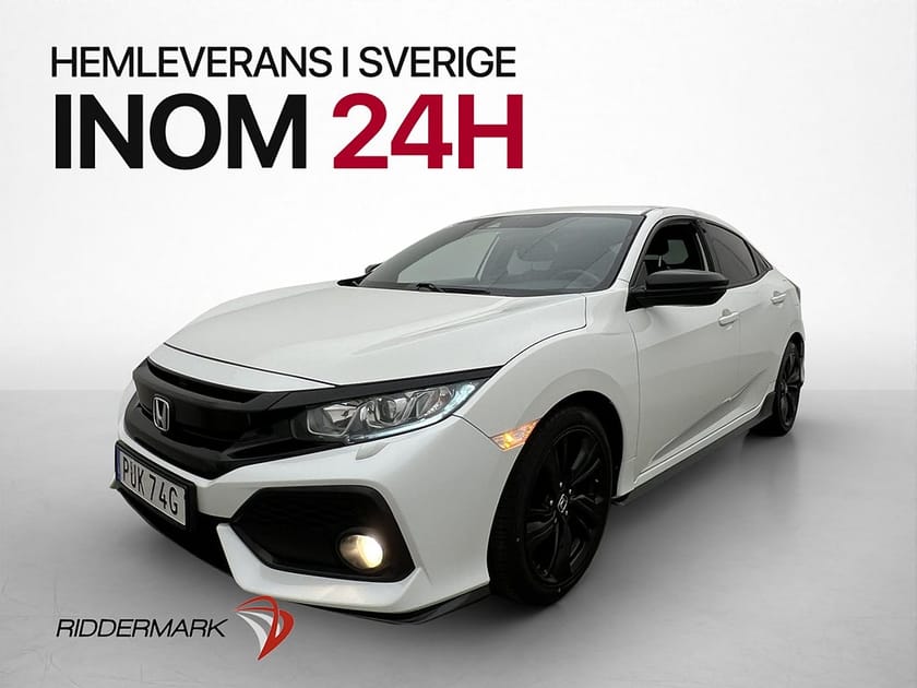 Bild 3 av Honda Civic 1.0 CVT 126hk Dynamic Kamera Navi Skinnklädsel